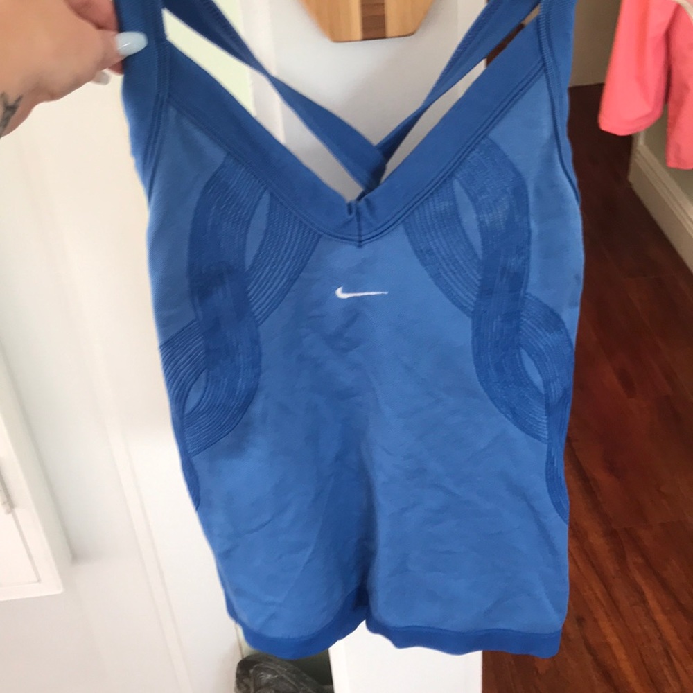Nike Blue Workout  top
